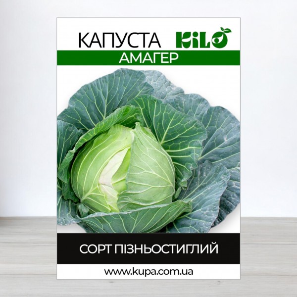 Насіння капусти Амагер, 0,5 кг